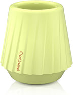 Cocinare KissCup Ceramic Espresso Cup – 2.2oz Demitasse Cup for Espresso, Pour-over coffee & Tea, Lime Green, Ceramic Collection