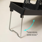 Cup Lid Dispenser and Dispenser Organizer Cup Display Stand,24 oz Plastic Coffee Cup Holder for Countertop,3Slots,Cup Display Stand on Restaurant,Bathroom,Kitchen,Coffee Shop