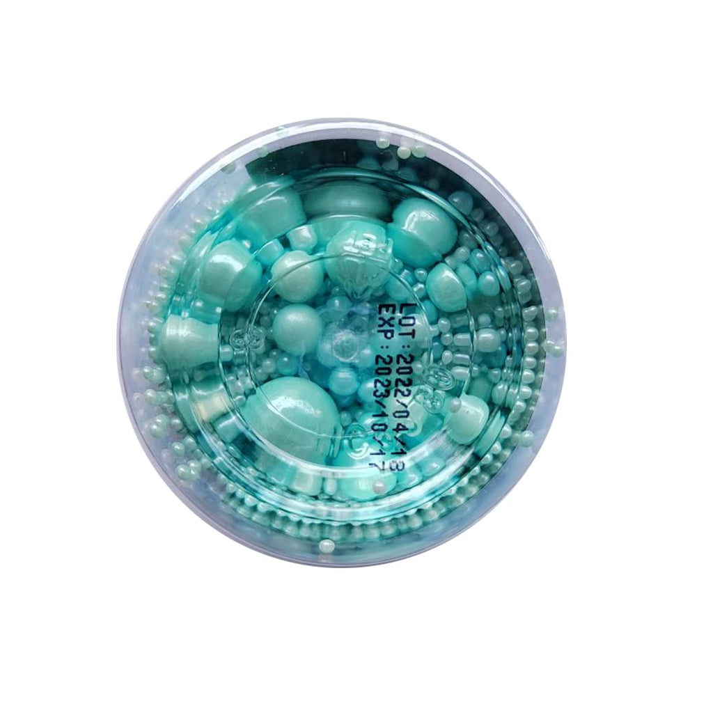 Edible Blue Sugar Pearls Candy Sprinkles 120G/ 4.23Ounce Baking Cake Sprinkles Cupcake and Cake Topper Cookie Decorations Wedding Party Valentines Halloween Christmas Supplies