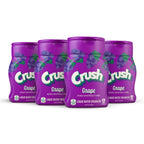 Crush, Grape, Liquid Water Enhancer – New, Better Taste! (4 Bottles, Makes 96 Flavored Water Drinks) – Sugar Free, Zero Calorie