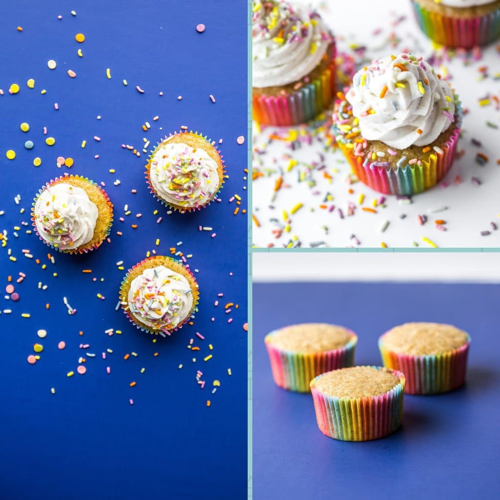 LillyBean Gluten Free Vanilla Bean Cake and Cupcake Mix with No Artificial Colors - Dairy and Soy Free, Vegan - Makes Delicious Desserts - Cakes, Donuts, Cake Pops - 12 oz