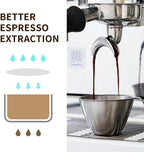 watchget 58mm Espresso Paper Filters - 100 Pcs Disposable Unbleached Coffee Filter Papers for Espresso Machines, Puck Screen, Portafilter Baskets, Compatible with 58mm Portafilters