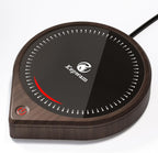 Coffee Mug Warmer for Desk, Smart Coffee Warmer with Touch Tech & Light, Coffee Cup Warmer with Gravity Sensor & Auto Shut Off, Candle Warmer Plate - Ideal Gifts for Dad and Mom