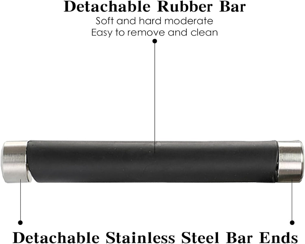 Coffee Tapping Box, Stainless Steel Espresso Floor Container, Waste Coffee Bucket, Barista, And Anti Slip Base Coffee Tools (Silver)