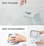 Pop Top Food Storage Containers, Leakproof Pantry Food Storage Containers, Kitchen Storage Containers with Lids Airtight 3-Piece - 3.5Qt/2.1Qt/1.3Qt