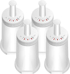 TOMOON Water Filter Replacement for Breville Espresso Machines Barista Touch BES880, Barista Pro BES878,Oracle Touch BES990,Oracle BES980,Dual Boiler BES920 Bambino ClaroSwiss Sage,4 Pack