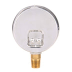 MEASUREMAN Lead-Free Pressure Gauge, 2-1/2inch Dial, Glycerin Filled, 0-160psi/kpa, Stainless Steel Case, 1/4inchNPT Lower Mount