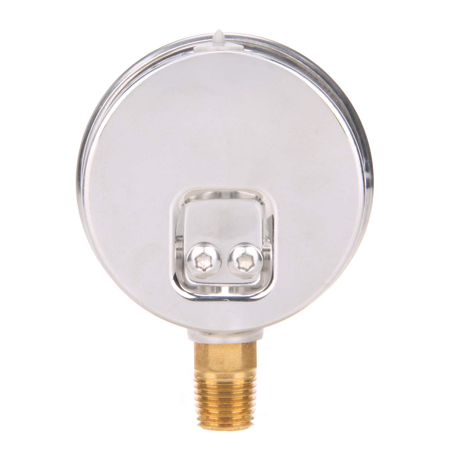 MEASUREMAN Lead-Free Pressure Gauge, 2-1/2inch Dial, Glycerin Filled, 0-160psi/kpa, Stainless Steel Case, 1/4inchNPT Lower Mount