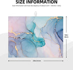 Large Dish Drying Mats For Kitchen Counter Microfiber Kitchen Drying Mat XL Draining Pad Absorbent Quick Drying Dish Mat 18x24 Inch - Marble Golden Swirls