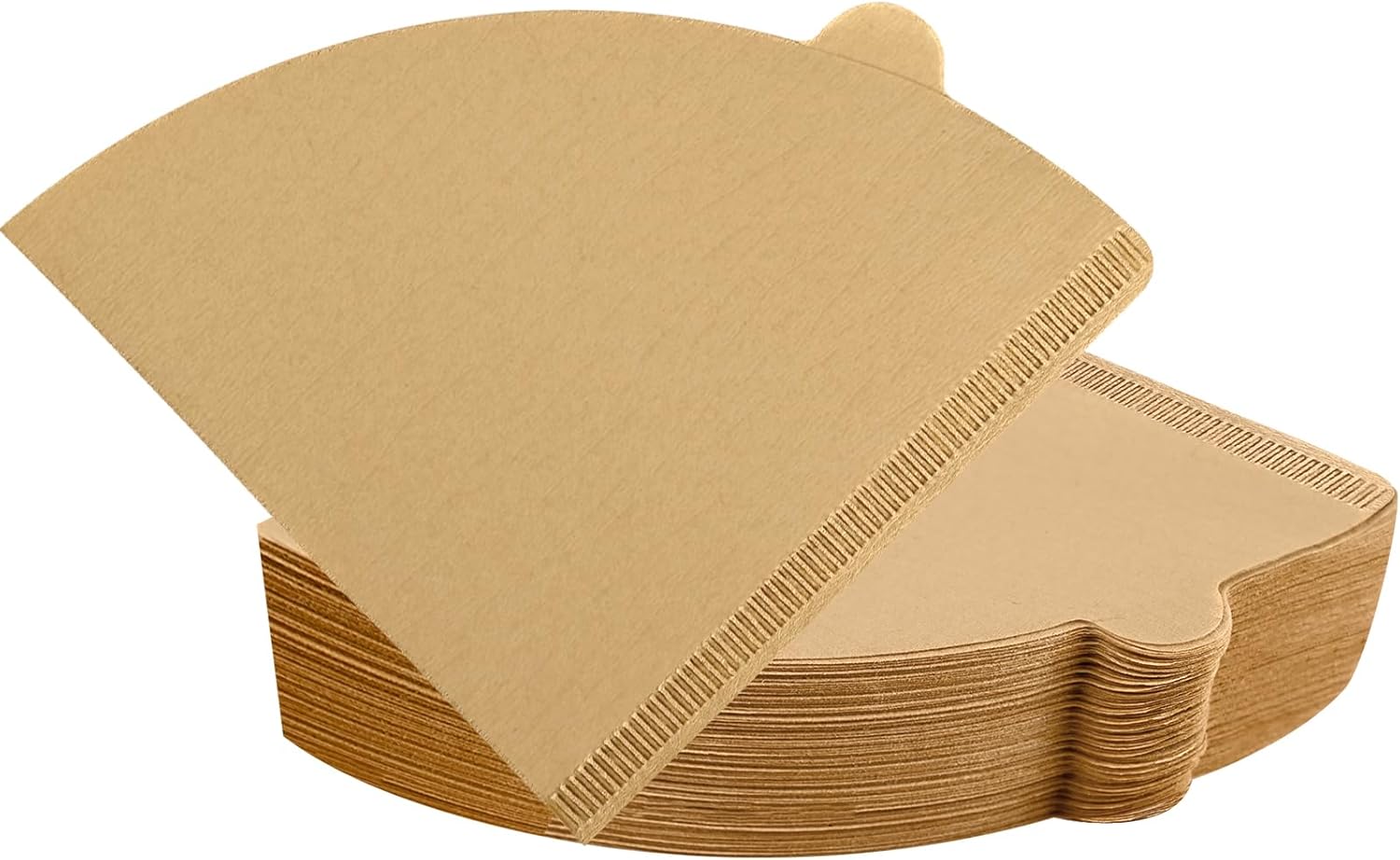 Coffee Filters, Cone Coffee Filters Size 02, 1-4 Cups, 200 Count, 2 Cone Filter for Pour Over and Drip Coffee Maker, Natural Brown Unbleached