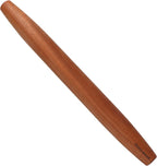 Muso Wood Sapele Wooden French Rolling Pin for Baking, Tapered Roller for Fondant, Pie Crust, Cookie, Pastry (French 17.5inch)