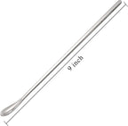 Stainless Steel Cocktail Stir Sticks with Long Handle of 6 Pieces for Coffee & Tea Drinks