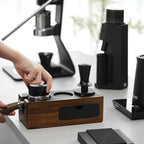 MHW-3BOMBER 45mm Coffee Tamper, 2 Spring Loaded Espresso Tamper Tool, Auto-Leveling Press Tamper Without Tilting,45.5mm Ripple Base, T7116T