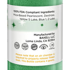 Bakell - Classic Green Tinker Dust (4g, 1x Mini Spray Pump) Edible Glitter for Food, Desserts, and Beverages!