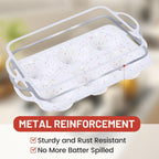 CAKETIME Large Muffin Pan, Metal Reinforced Frame 3.5 Inch Jumbo Silicone Muffin Pan Nonstick 6 Cups for Baking Jumbo Muffin, Frittatas, Jumbo Cupcakes 2 Pack