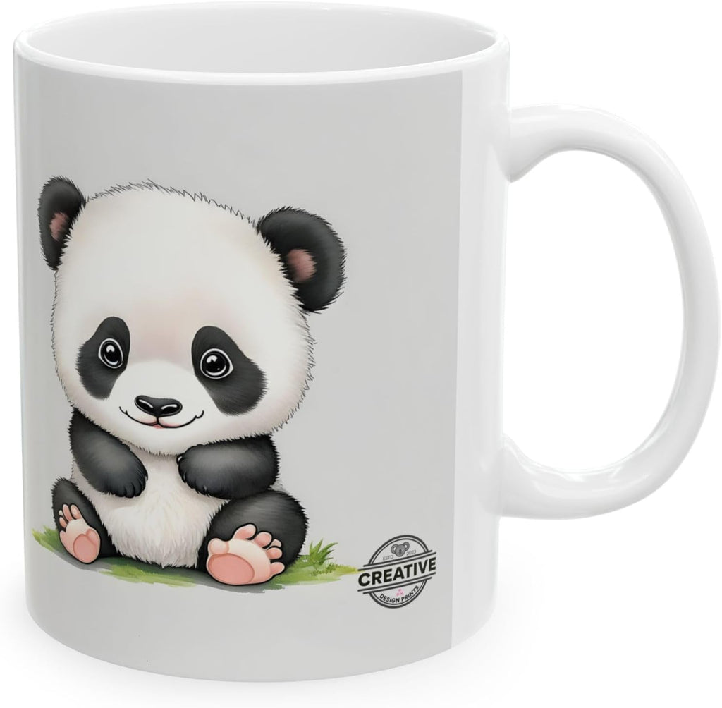 11 OZ Novelty Coffee Mugs - Christmas Gift (Baby Panda Theme)