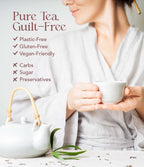 OOTINE, Formosa Pearl Taiwan Oolong Tea Bags (12 Sachets) | Roasted Nutty Notes | Hand-Picked Quality Whole Leaves in Plant-Based Sachets | Caffeine Alternative, Daily Antioxidant Support | Multiple Infusions