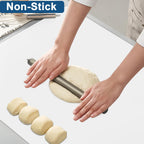 47.2"x23.6" Large Silicone Mat for Kitchen Counter, Heat Resistant Non-Slip Countertop Protector, Waterproof Silicone Craft Mat for Kitchen Island, Semitransparent