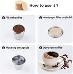 800 Count Espresso Coffee Filters, 53 mm Unbleached Round Coffee Paper Filter for Espresso Machine, Disposable Coffee Filter Compatible with Espresso Coffee Maker