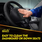 HOMEXCEL Microfiber Cleaning Cloth 20 Pack 11.5 x 11.5 inch Microfiber Towels for Cars Ultra Absorbent Car Washing Cloth Lint Free Streak Free Cleaning Rags for Car, Kitchen Window Black