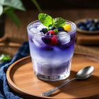 Fraunitsh Butterfly Pea Flower Powder, 1.76oz | Blue Matcha Powder | Natural Food Coloring for Smoothies, Baking, Drinks, Lattes & Cocktails | Blue Lotus Flower Powder | No Additives (1.76oz)