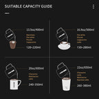 MHW-3BOMBER Espresso Milk Frothing Pitcher Steaming Pitcher Stainless Steel Milk Coffee Cappuccino Latte Art Barista Cup 20oz/600ml (Sanding) P5136S-OS