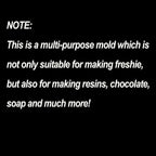 【300+ Design Optional】 Fuehbur Cross Pendant Freshie Mold, Silicone Epoxy Resin Molds for Car Freshies, Aroma Beads, Soap Candle Pendant Mould-Oven Safe