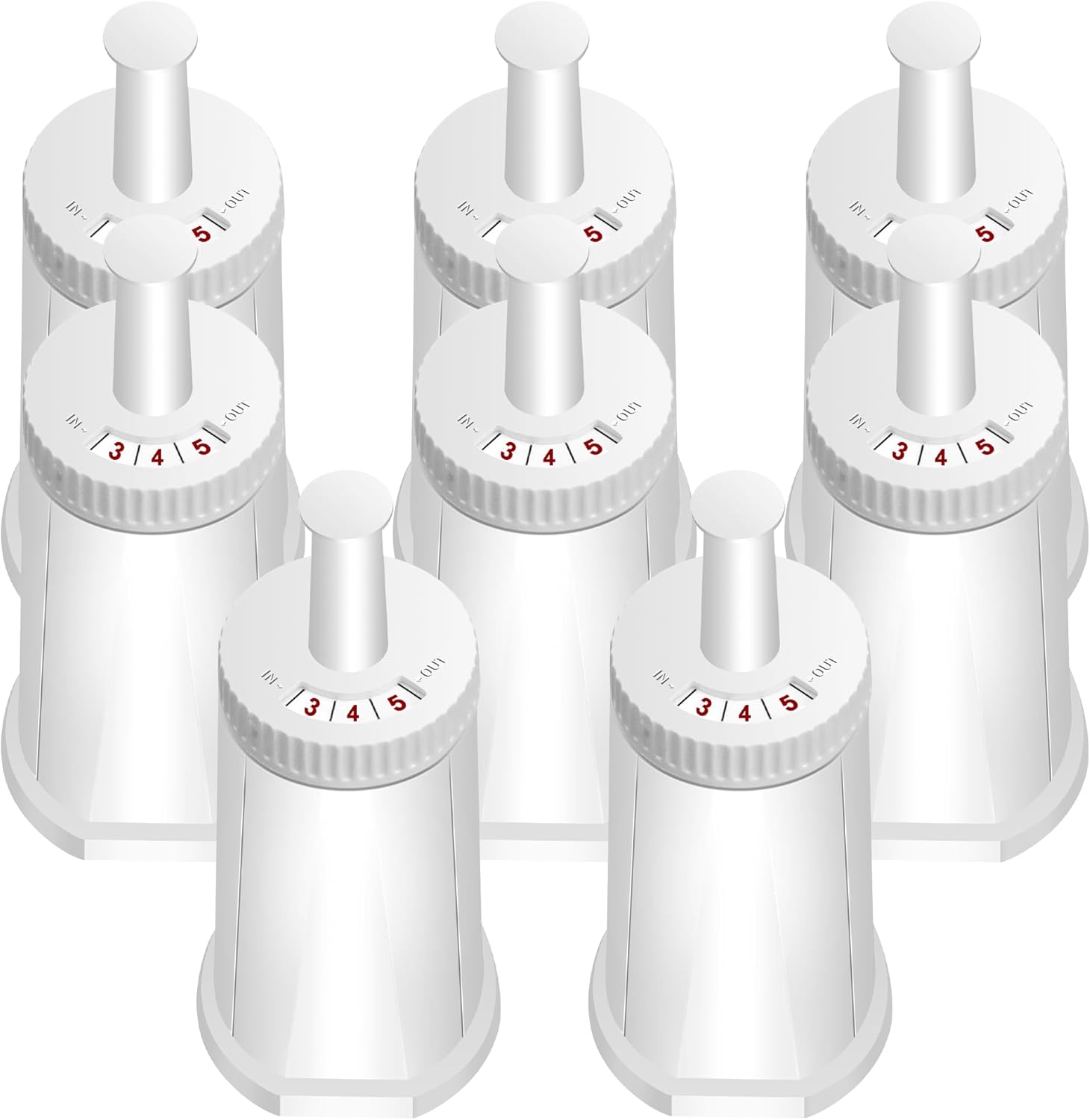 TOMOON Water Filter Replacement for Breville Espresso Machines Barista Touch BES880, Barista Pro BES878,Oracle Touch BES990,Oracle BES980,Dual Boiler BES920 Bambino ClaroSwiss Sage,8 Pack