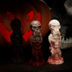 Tower Skull Candle Mold - Skull Resin Casting Mold for Candle Making & Home Decor