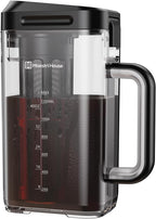 Maestri House Compact Cold Brew Coffee Maker, 40oz Iced Tea and Coffee Maker Brewer Space Saving Tritan Pitcher, 350 Mesh Filter, 100% Leak-Proof
