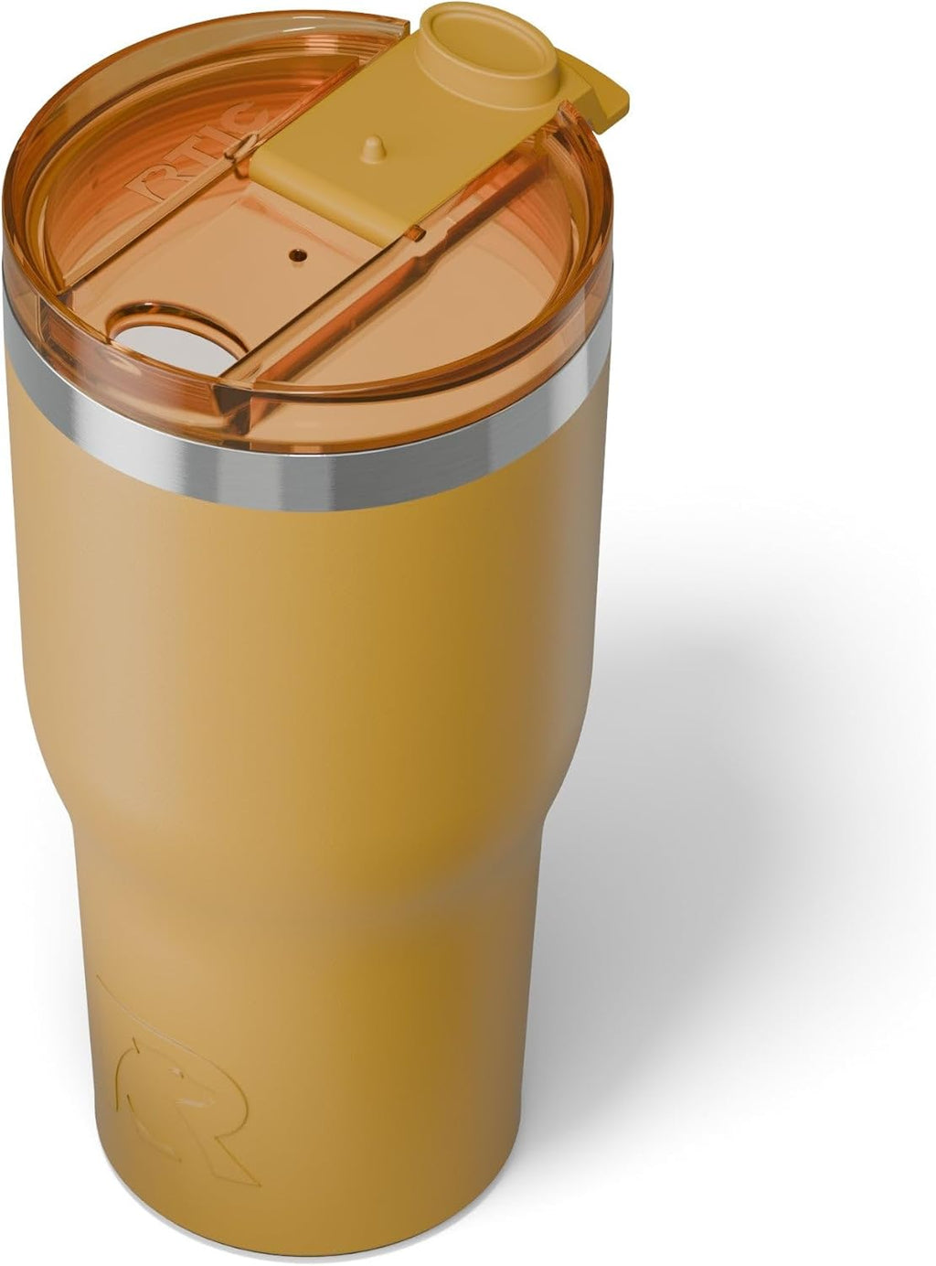 RTIC 30oz Essential Tumbler with Lid, Insulated, Stainless Steel, Metal, Double Wall Vacuum-Insulation, Ceramic Lined, Travel Cup for Iced Coffee, Tea, Hot and Cold Drink, Harvest