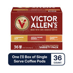 Victor Allen's Coffee Autumn Favorites Variety Pack, Medium Roast, 36 Count, Single Serve Coffee Pods for Keurig K-Cup Brewers
