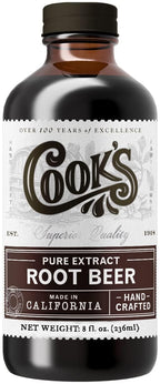 Cook's, Root Beer Extract Flavoring, For Root Beer Making and Baking, 8 Ounce