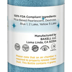 Bakell - Teal Tinker Dust (4g, 1x Mini Spray Pump) Edible Glitter for Food, Desserts, and Beverages!