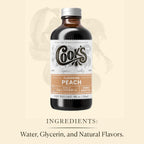 Cook's, Peach Flavoring for Baking, Preserves, Ice Cream, Jam, Cakes, 32oz