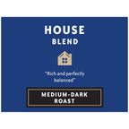 Community Coffee House Blend 96 Count Coffee Pods, Medium Dark Roast, Compatible with Keurig 2.0 K-Cup Brewers, 24 Count (Pack of 4)