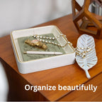 Perfume Tray for Women Valet Tray Night Stand Bedside Organizer| Perfume Organizer Catchall| Perfume Trays for Dresser Vanity Tray for Dresser Countertop| Perfume Holder