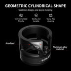 MHW-3BOMBER 58mm Espresso Tamping Station, Adjustable Height Bottomless Portafilter Tamping Station with Non-slip Silicone for 58mm Espresso Machines, Aluminum Alloy, YU Series, T5839-OS