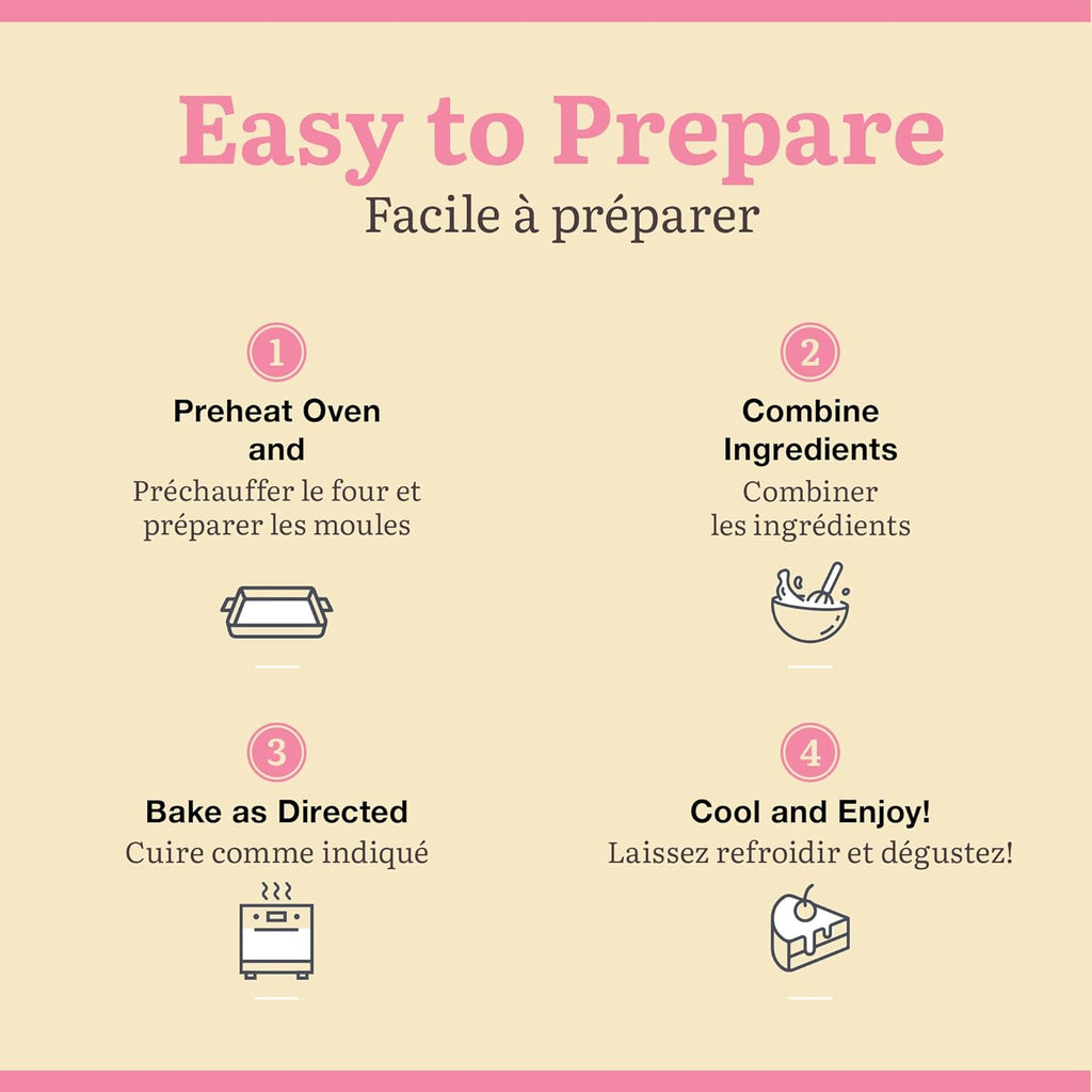 XO Baking Co. Gluten Free Small Batch Confetti Cupcake & Cake Mix - Includes Sprinkles Without Artificial Dyes; Non-GMO; Rice Free; Peanut Free; No Preservatives, Artificial Flavors or Colors, 10oz