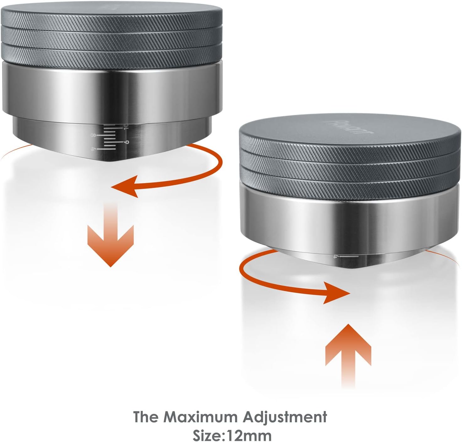 Wedge Espresso Distribution Tool, Pavant Precision Coffee Leveling Distributor with V Blade, Adjustable Depth Coffee Leveler for 58mm Coffee Portafilter…