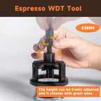 54mm WDT Tool ，Espresso Stirrer Distribution Tool,Compatible with Breville Portafilter 54mm,Adjustable Height,with Magnetic Suction