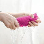 Artoid Mode 100% Cotton Rose Red Waffle Weave Kitchen Dish Cloths, 13x28 Inch Ultra Soft Absorbent Quick Drying Kitchen Dish Towels Set of 4