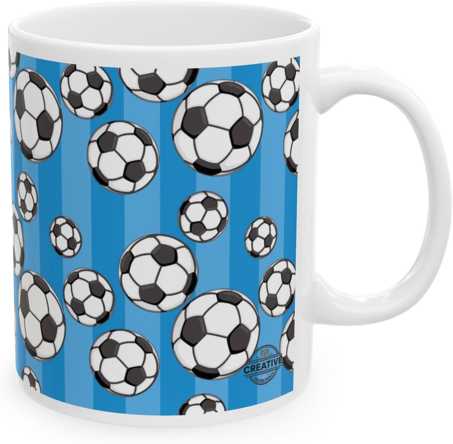 11 OZ Novelty Coffee Mugs - Christmas Gift (Soccer Theme)