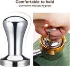 Espresso Coffee Tamper 51mm Stainless Steel Barista Espresso Base Coffee Bean Press