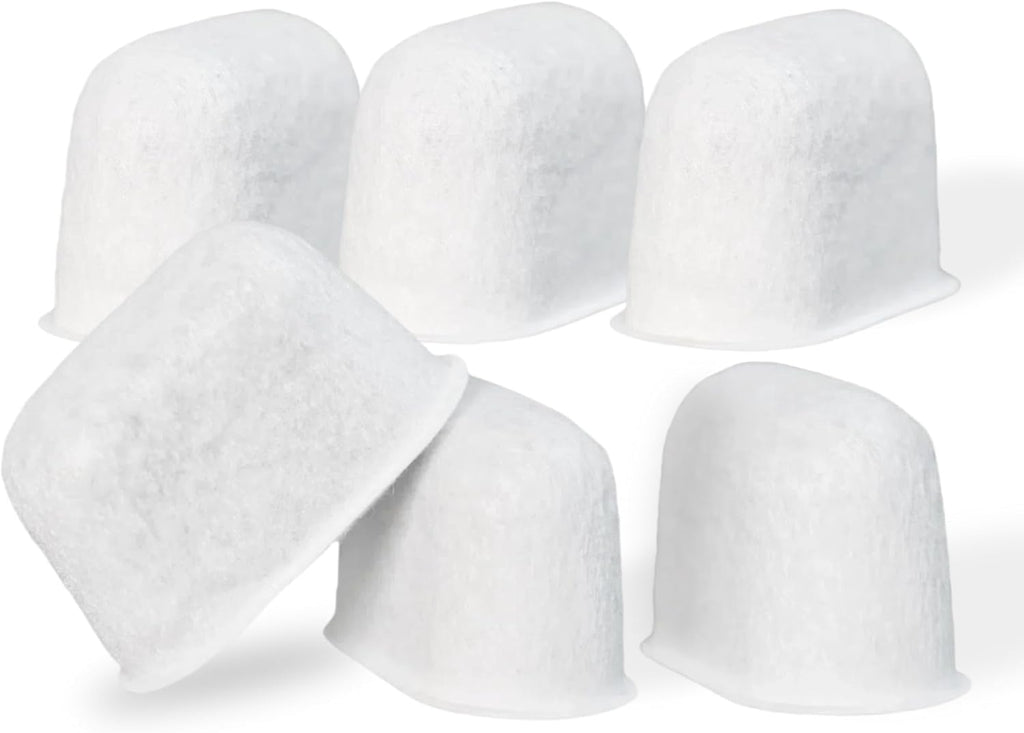 Activated Carbon Water Filter Replacement for KitchenAid Espresso Machine KES6551 Series - Premium 6-Pack Charcoal Water Filters Replacement Part