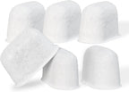 Activated Carbon Water Filter Replacement for KitchenAid Espresso Machine KES6551 Series - Premium 6-Pack Charcoal Water Filters Replacement Part