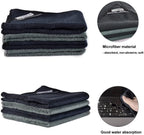 CAFEMASY Barista Towels Espresso Bar Accessories 4 Pack Soft Absorbent Non-Abrasive Micro Cleaning Cloth for Barista to Clean Steam Wand Coffee or Espresso Machine