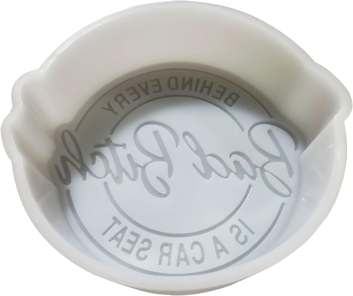 Behind Every Car Freshies Silicone Mold- Air Freshie Mold - Aroma Bead Freshener Mold -Epoxy Resin - Candle Soap Mould【Upgraded Thickened Material】- Oven Safe【3.9 inch】