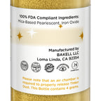 Bakell - Royal Gold Tinker Dust (4g, 1x Mini Spray Pump) Edible Glitter for Food, Desserts, and Beverages!