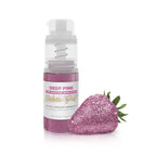 Bakell - Deep Pink Tinker Dust Edible Glitter (4g, 1x Mini Spray Pump) Food, Desserts, and Beverages!